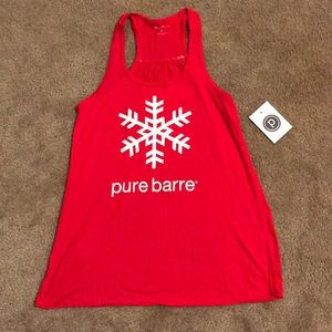 Pure Barre Snowflake Tank